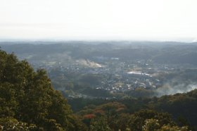山頂手前