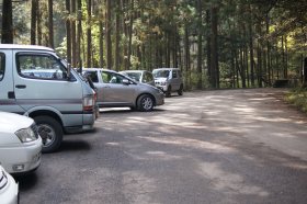 加蘇山神社駐車場
