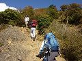 行者岳へ